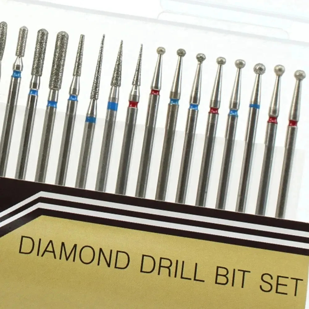 30pcs/set Diamond Nail Manicure tool head