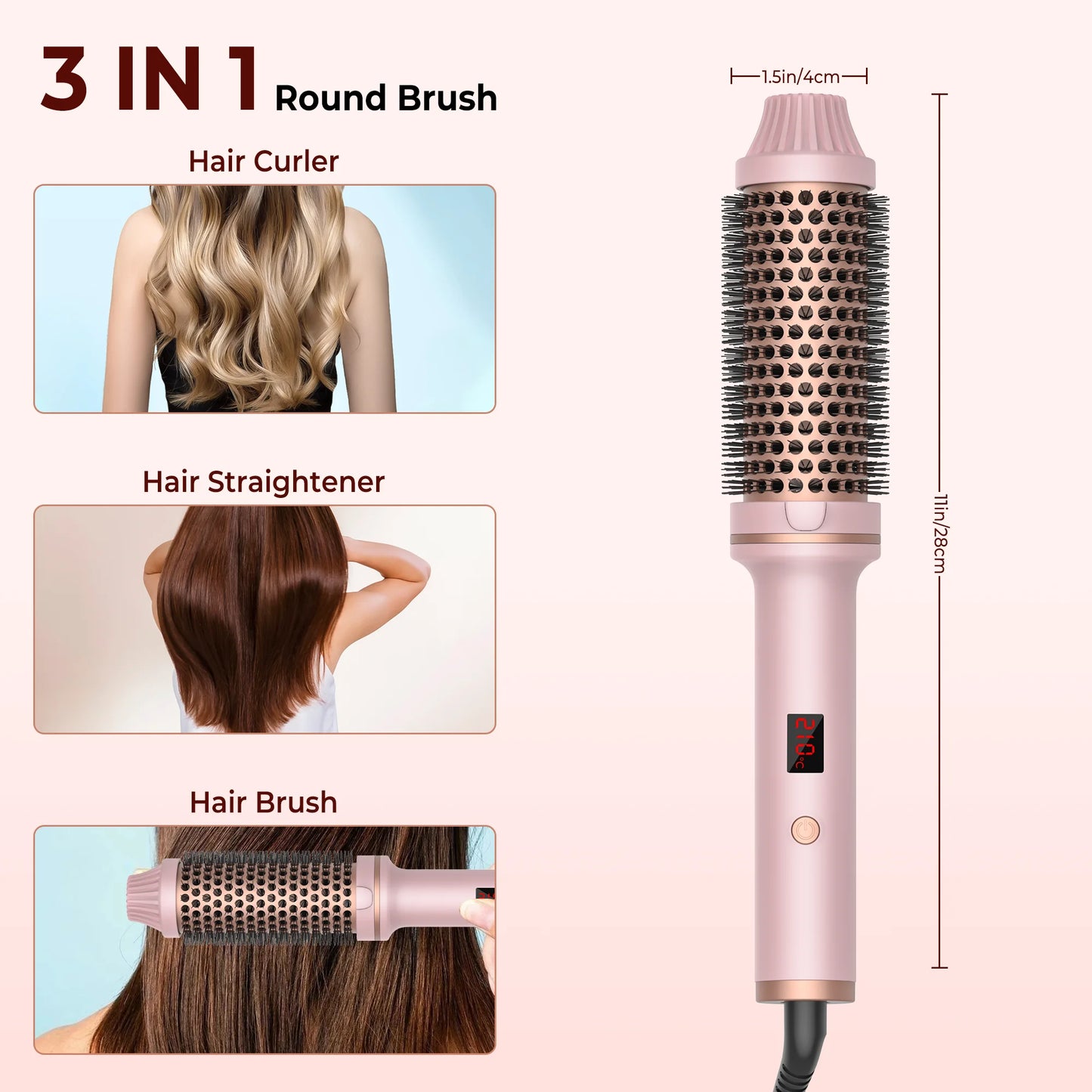 Heated Hair Curling Iron